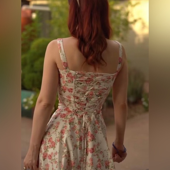 Commense Rosebud Floral Midi Sundress - Picture 5 of 7